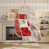 Rouge / Beige est en rupture de stock
