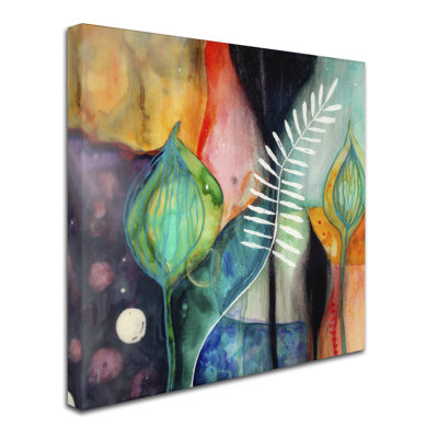 Berkley 'Collectedness' Print on Wrapped Canvas