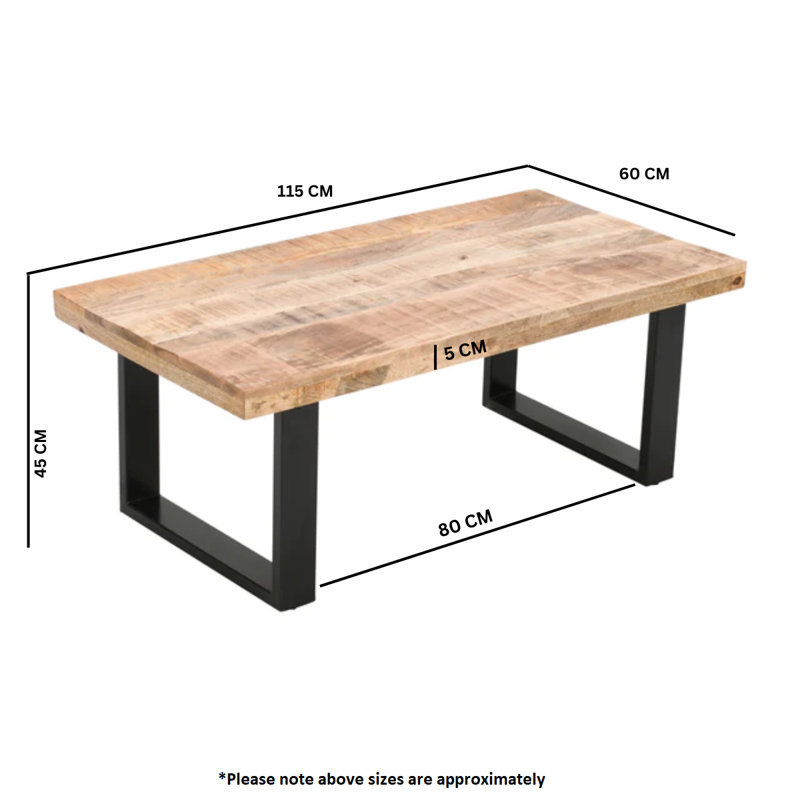 Surrey Sled Coffee Table