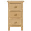 Bankey 34cm W Solid + Manufactured Wood Bedside Table