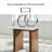 Berkel Marble Top End Table