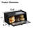 Bamboo Food Storage Container Bread Box For Kitchen Counter -600842608