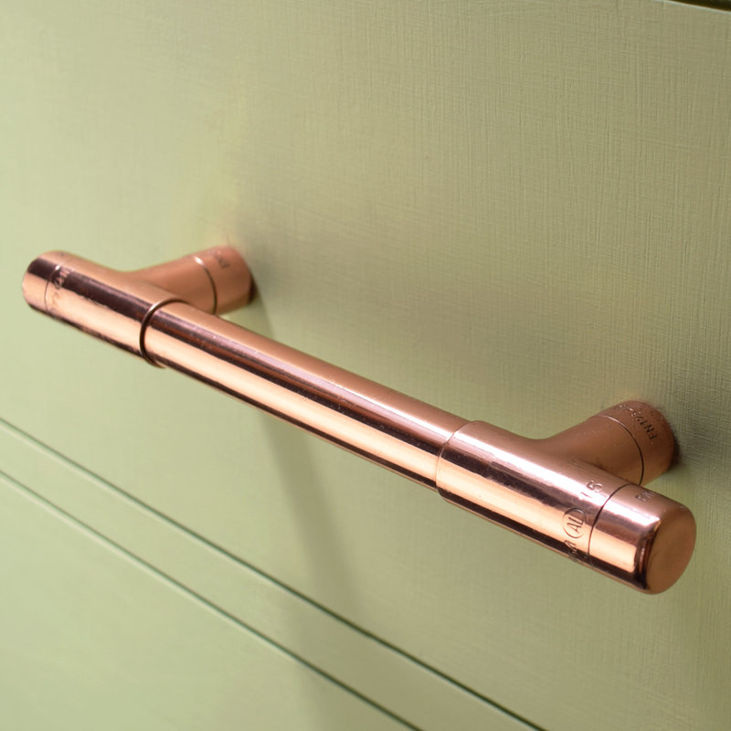 Copper Handle T-Shaped Pull