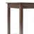 Desk - Distressed Charcoal Brown