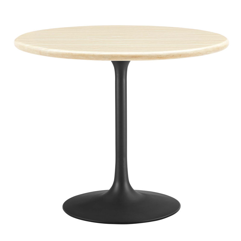 Modway Lippa Round, 29" H x 25.5" W x 35.5" D, Black