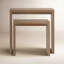 Evie Solid Wood Sled Nesting Table Set-588238959