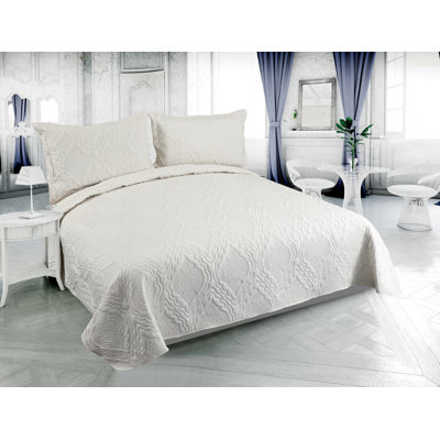 Ensemble de courtepointe 3 pièces Marina Soft Home Marina de Pinsonic Bedding