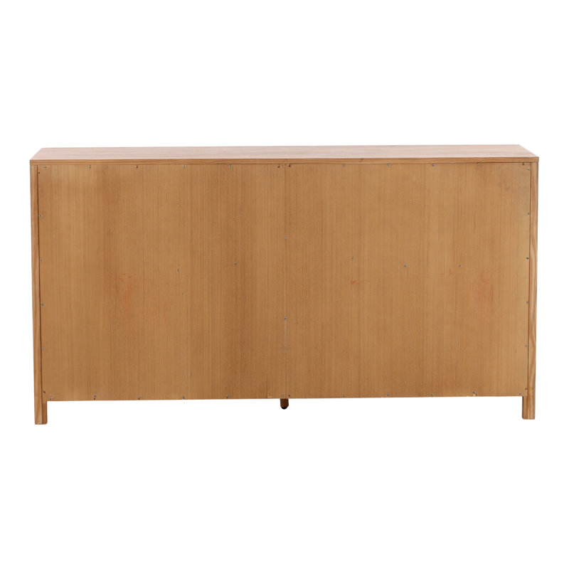 Emmalyn 6-Drawer Dresser, Light Warm Wash