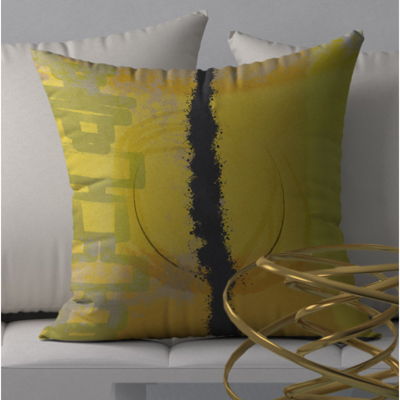 Housse de coussin décorative carrée lexford palatial prestige, H 18 po x l 18 po