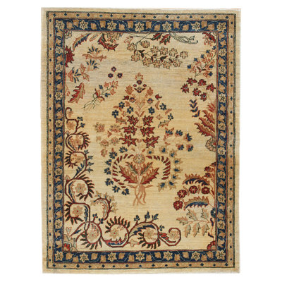 Mahajaran One-of-a-Kind 3'7" X 4'10" Area Rug
