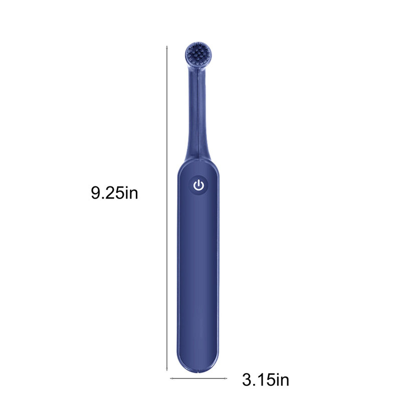Brosse à dents électrique Brosse à dents rotative Brosse à dents à eau à faible bruit, portatif, minuterie intelligente IPX7 Vibration