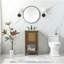 Ensemble de meuble-lavabo simple 19 po Narron-356892234