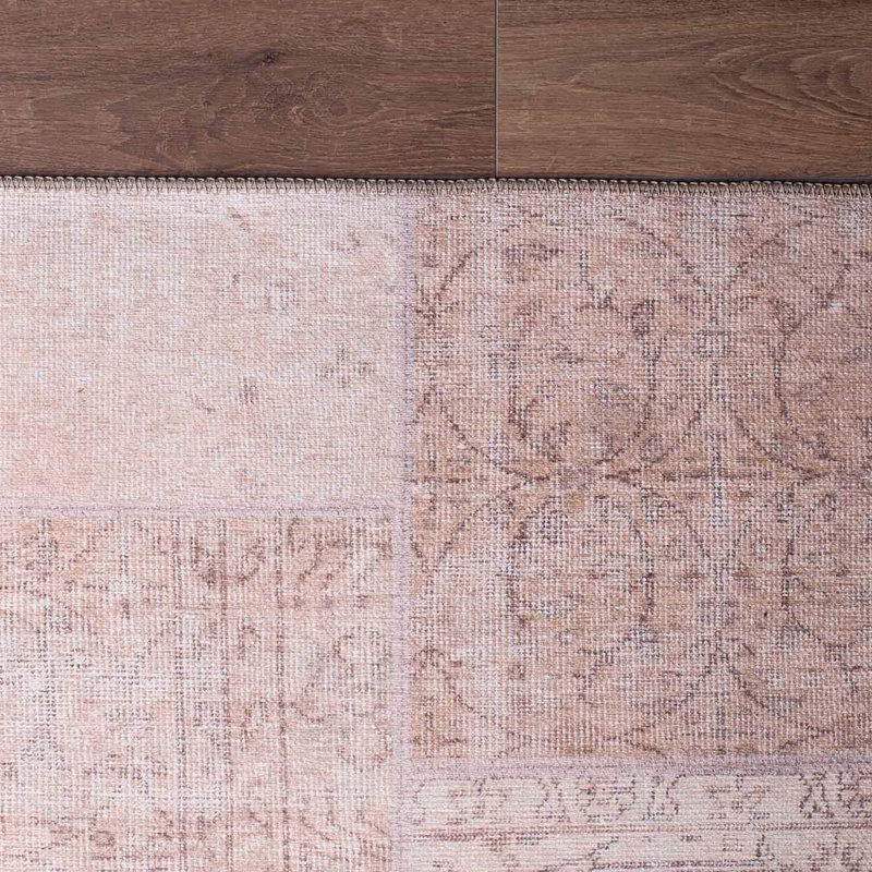 Luxurious Machine Washable Carpet, 100% Polyester, 7.5 x 10.8 Feet | Pile Height: 0.2 Inches, 1850 g/m² | Recycled Poly Cotton Underside, Easy Care, Perfect for Living Room & Bedroom, Soft & Durable Design