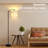 Nikkolas 63'' LED Arched Floor Lamp-156477217-156477216