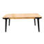 Table de salle à manger en bois pour 6 adultes