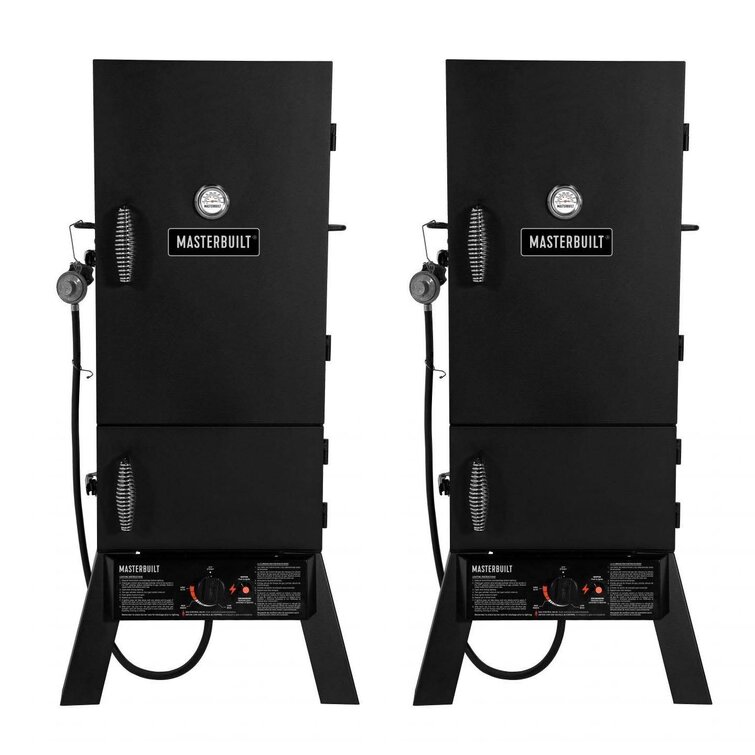 Masterbuilt MB20051311 30 Vertical Propane Gas BBQ Meat Smoker