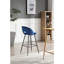 Hollydale Upholstered Counter Stool with Metal Frame-877019955