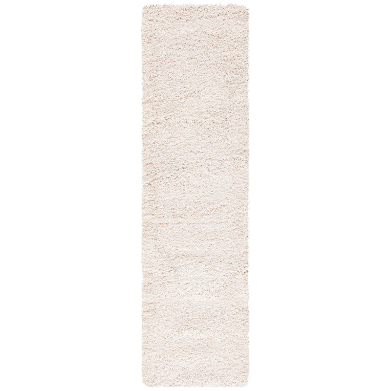 Okeelanta Shag 500 Performance Solid Color Rug, Runner 2'2" x 8'