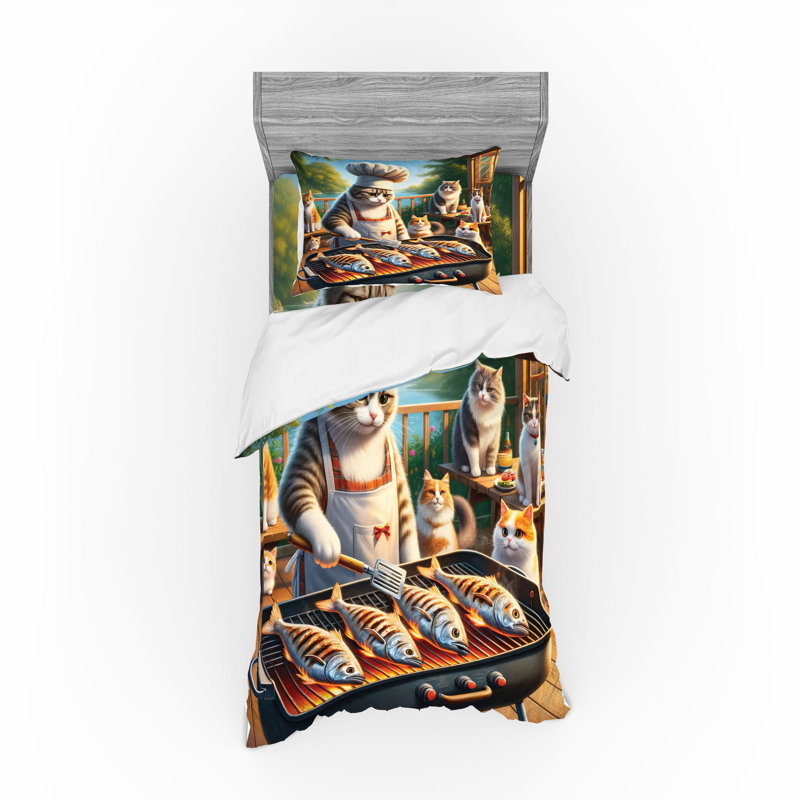 Polyester Duvet Cover, Twin Duvet Cover + 2 Additional Pieces