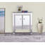 Table de chevet Latasha en argent