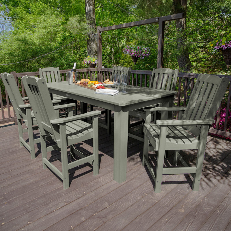 Ensemble repas pour 6 personnes Kile, Eucalyptus, L 84 po x l 42 po x H 36 po