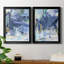 «Blue Room I», ensemble de 2 peintures sur toile encadrées-79427906-79427911