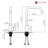 Stainless Steel Single Handle High-Arc Kitchen Faucet-71097885
