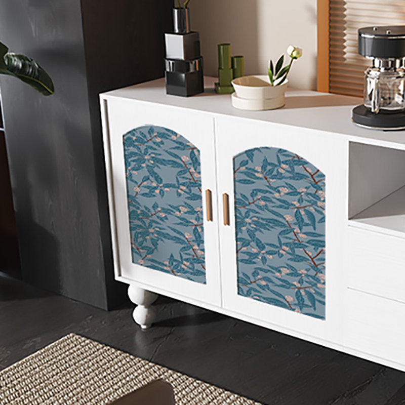Buffet multifonctionnel 59,1 po, Blanc