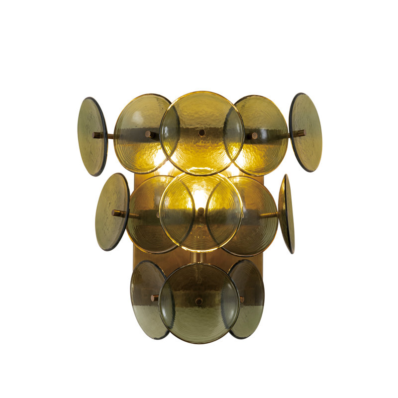 Loren-Wall Sconce, Weathered Brass