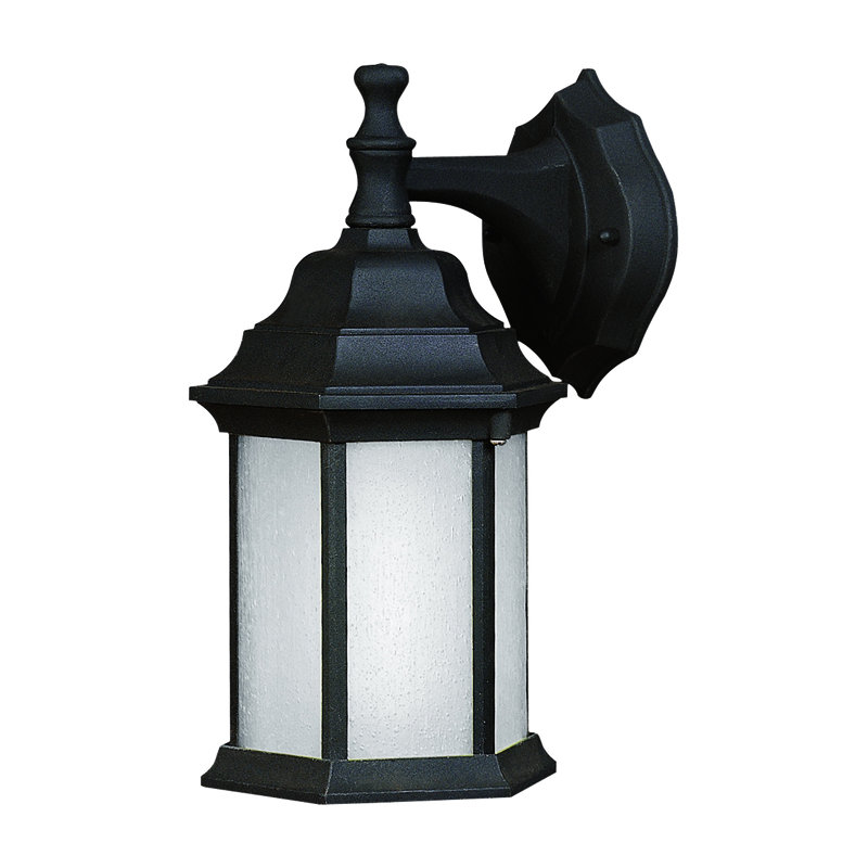 Louisa Aluminium Wall Light, Black