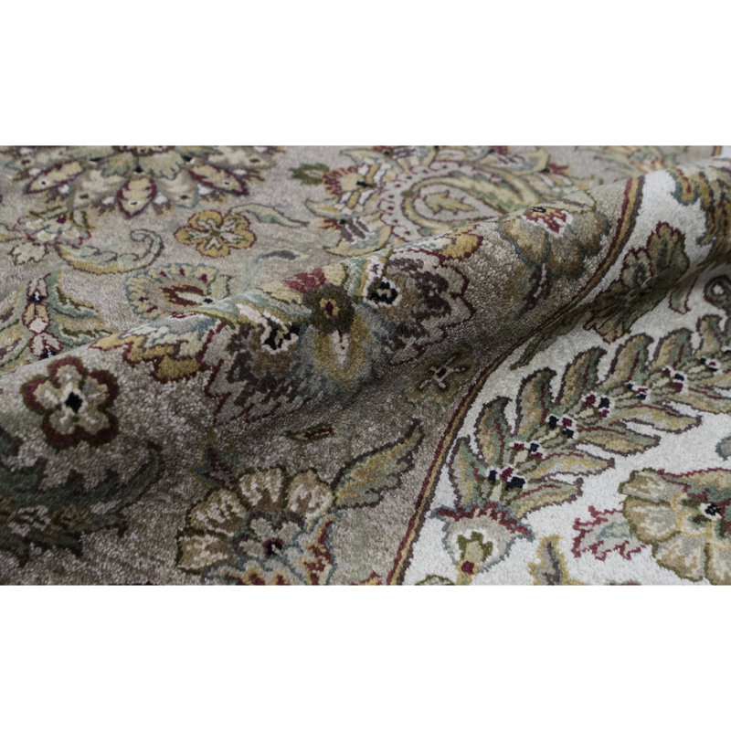Mountain King Wool Oriental Area Rug, Rectangle 8'11" x 11'11"