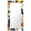 Miroir rectangulaire biseauté Rock Star I sur verre trempé flottant imprimé-531331986