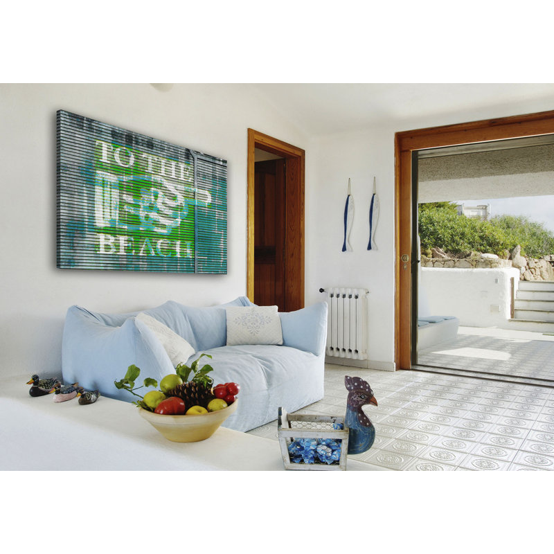 To To Beach par Parvez Taj, reproduction sur toile, H 40 po x l 60 po x 1,5 po