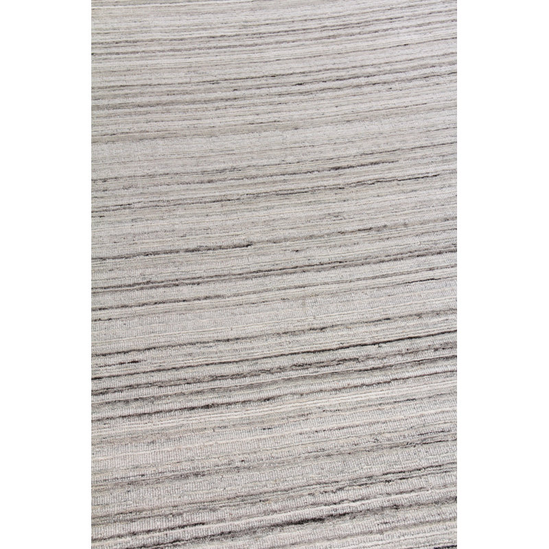 Organica Wool Striped Area Rug, Rectangle 6' x 9'