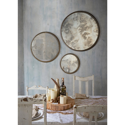 Truby Metal Round Wall Mirror