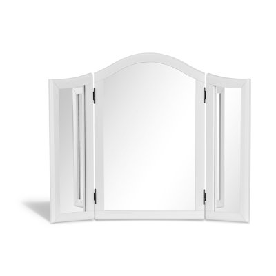Leyiah Wood Concave Wall Mirror