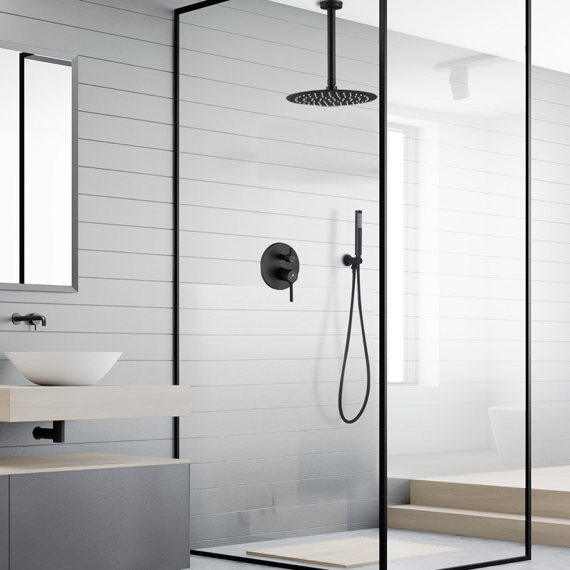 Complete Shower System with Rough in-Valve