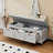 Humdan Fabric Upholstered Storage Bench-1050264404