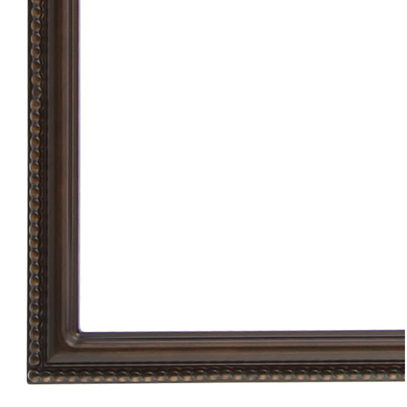 Miroir pleine grandeur encadré, Bronze huilé