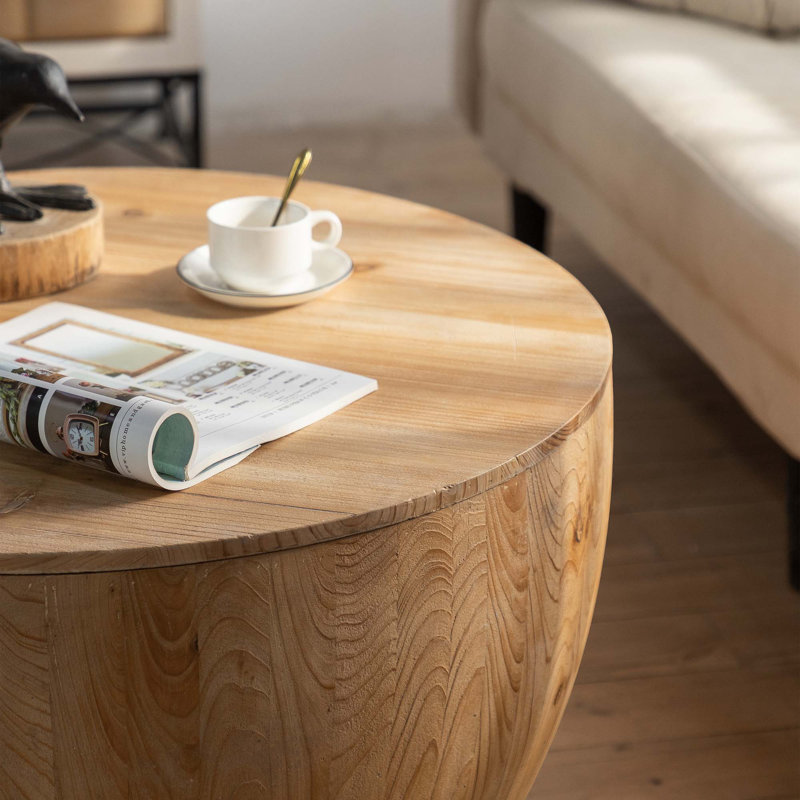 Bucket Shaped Coffee Table Set(Two-Piece Set)