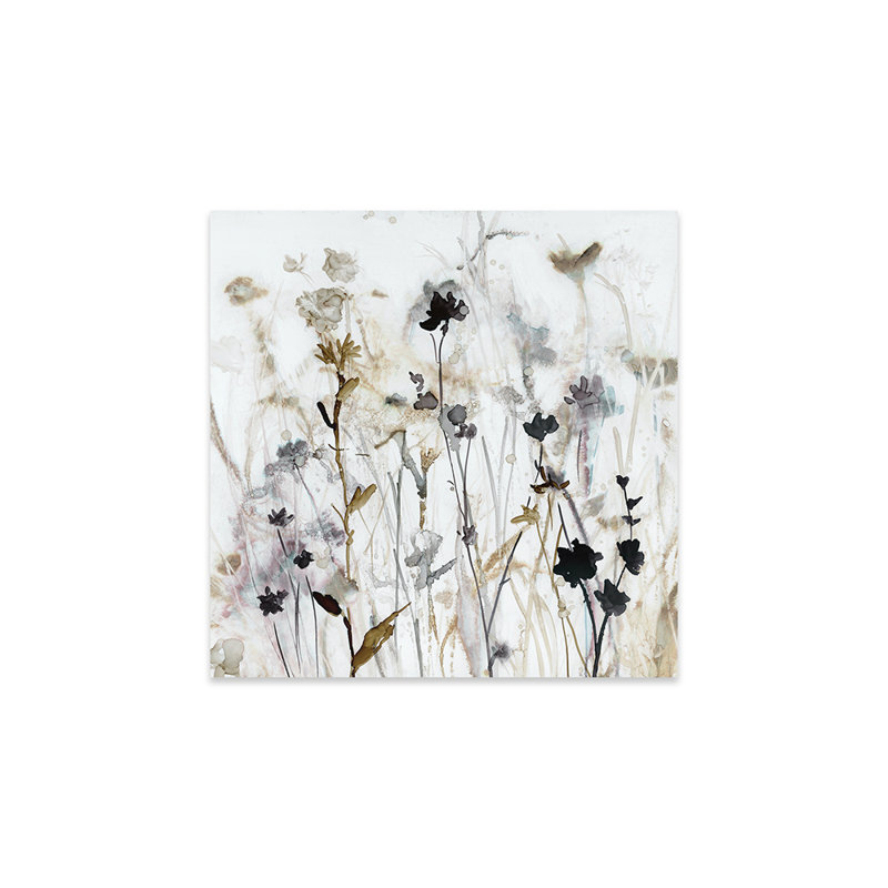 «Wildflower Mist I» par Carol Robinson - impression non encadrée, H 24 po x l 24 po x P 0,25 po