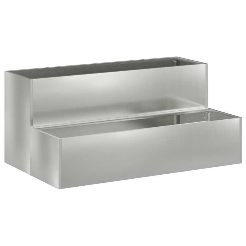 Planter Box, Silver