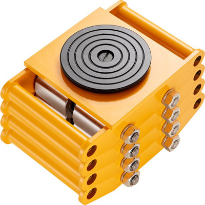 4PCS Machinery Skate Dolly, 26455LBS/12T Industrial Machinery Mover, Heavy Duty Carbon Steel Machinery Moving Skate & 4 Carbon Steel Wheels and 360° R -  Stellweilan Tessberg, GYXTKHSGFG46TAFK1V0@DAN
