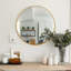 Baum Nordic Round Bathroom Framed Mirror Wall Hanging-1770334509-1770334506
