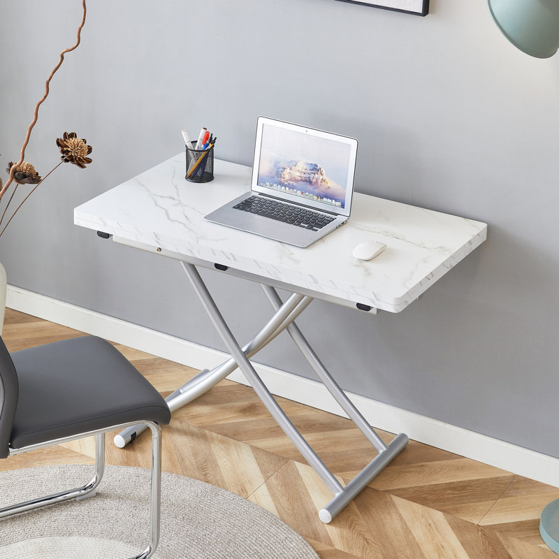 Table basse en bois avec pieds en métal