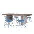 Ensemble de table de salle à manger et 4 chaises Cadena