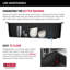 Évier de cuisine en granite DELTA L 30 po avec lavabo de cuisine encastré et comptoir WorkFlow ™-70083264