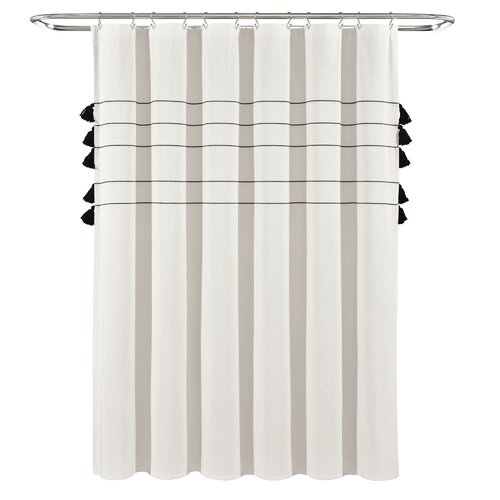 Mistana™ Camryn Striped Shower Curtain & Reviews | Wayfair