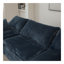 Canapé Cloud 39,8 po, tissu velours côtelé, sièges profonds, conception à deux couches, coussin amovible, sans assemblage, combinaison à faire soi-même pour le salon, la chambre à coucher, la salle de conférence, un appartement, bleu-416843112