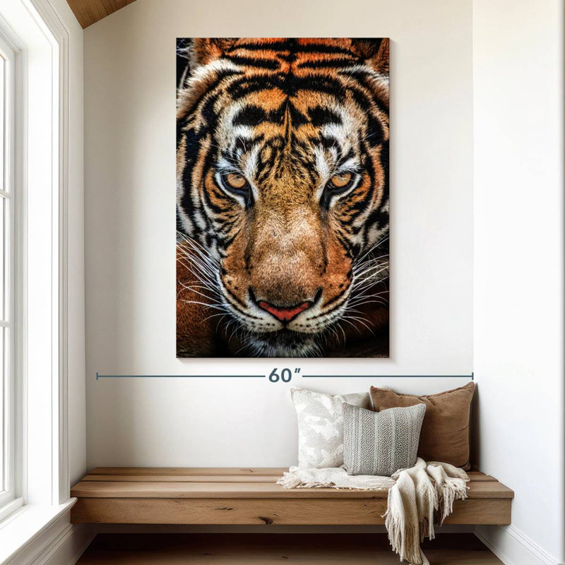 Brampt Siberian Tiger, 51" H x 34" W